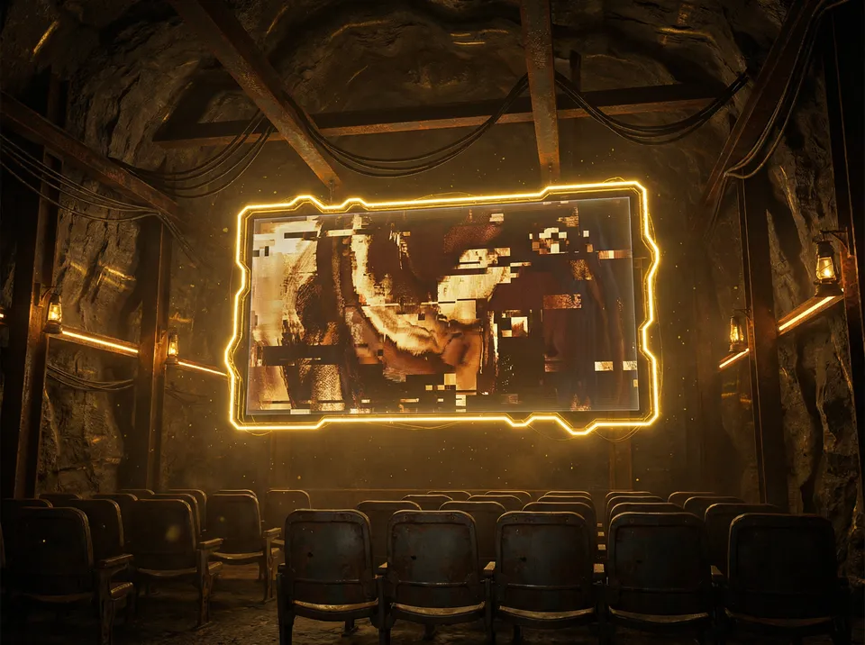 开元棋牌 金矿影院全息投影屏幕